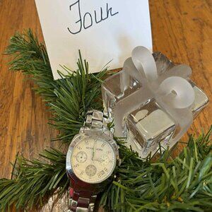 MICHAEL KORS WATCH WITH RHINESTIONES